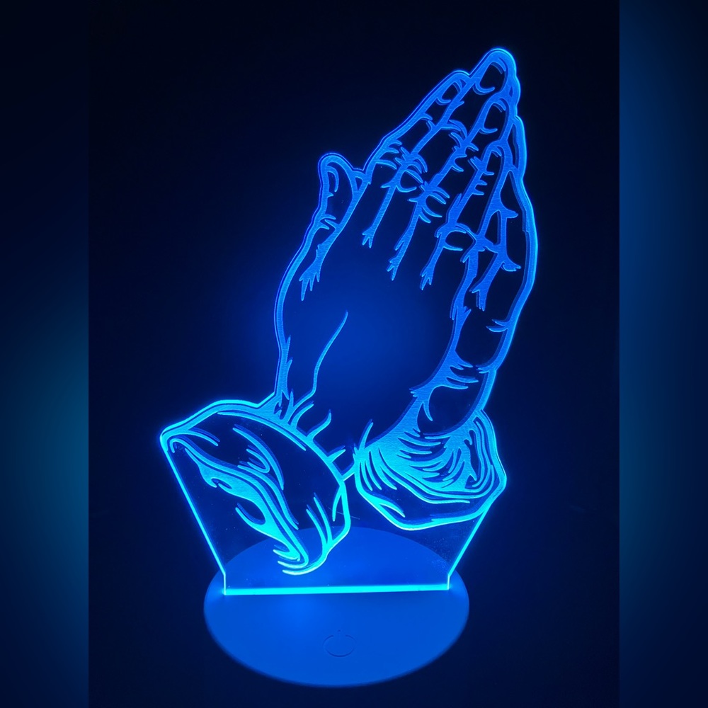 LED Sign praying hands - Picture 7 of 8
